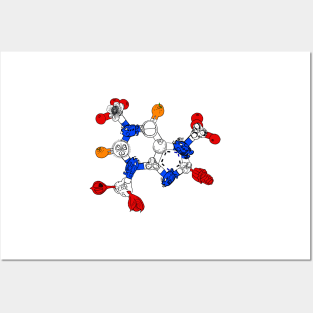 Coffee Chemistry Posters and Art